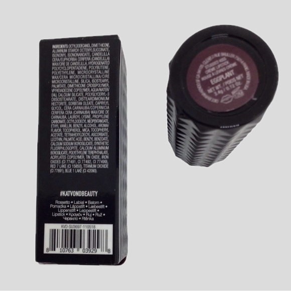 KVD STUDDED LIPSTICK - EGGPLANT - Picture 15 of 16